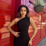 Women's one-shoulder midi dress